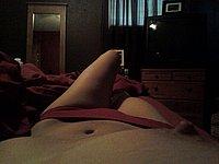 Freundin in Unterw�sche fotografiert
