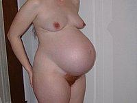 Schwangere frauen mit großen brüsten nackt