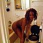 Geile Negerin nackt - Sexy und sch�ne farbige Frau