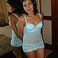 Schwarze Strapse, Reizw�sche und geiler Privat Sex