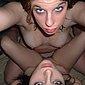 Zwei junge Lesben privat nackt