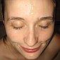 Sperma Bilder - Voll ins Gesicht gewichst